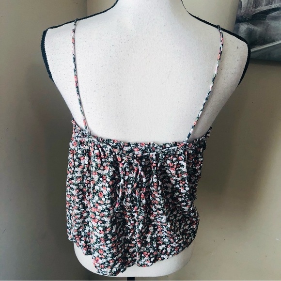 Volcom Flowy Boho Floral Tank Top - Picture 7 of 11